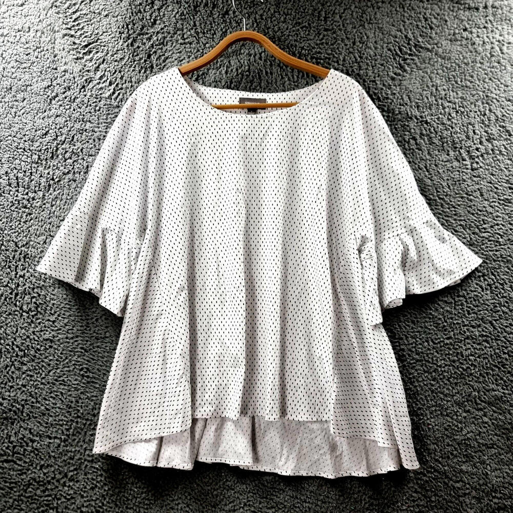 Sussan Womens Blouse Tunic Top